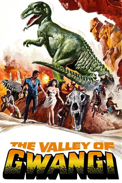 Movie poster for The Valley of Gwangi (1969)