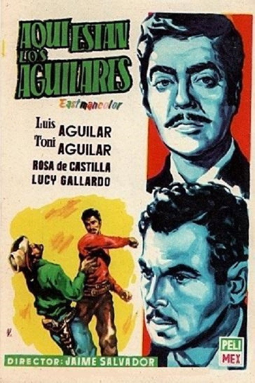 Movie poster for Here are the eagles! (1957)
