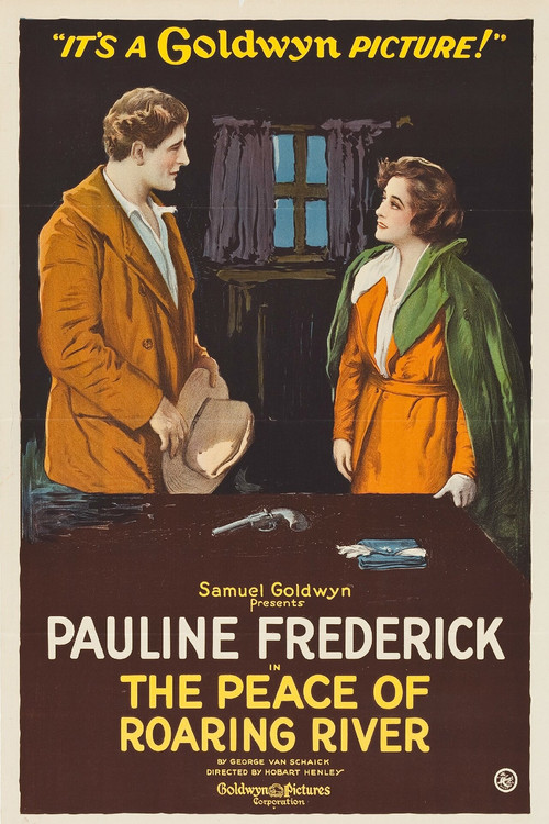 Movie poster for The Peace of Roaring River (1919)