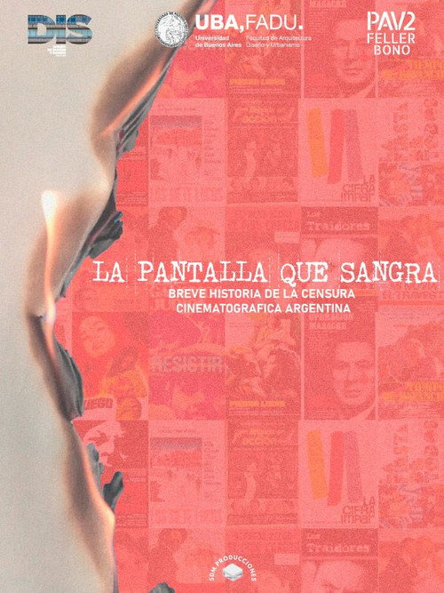 Movie poster for The Bleeding Screen: Brief History Of Argentinian Cinema Censorship (2023)