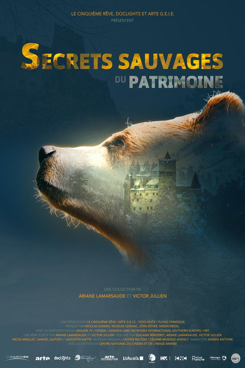 Series poster for Secrets sauvages du patrimoine (2024)