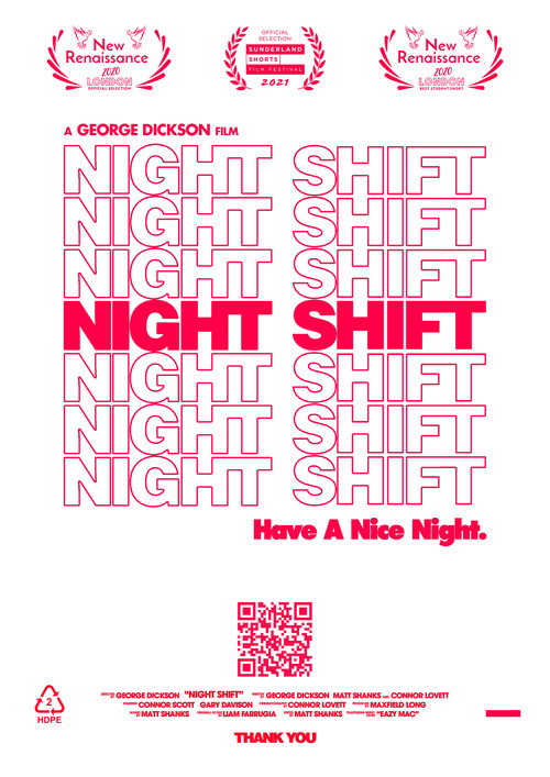 Movie poster for Night Shift