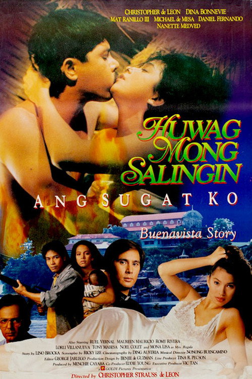 Movie poster for Huwag Mong Salingin ang Sugat Ko (1991)