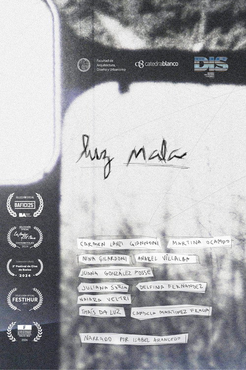 Movie poster for Luz Mala (2024)