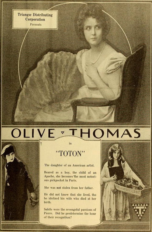 Movie poster for Toton (1919)