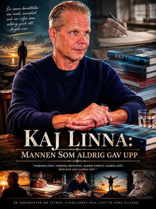 Movie poster for Kaj Linna: Mannen som aldrig gav upp (2019)