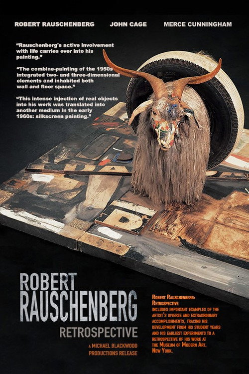 Movie poster for Robert Rauschenberg: Retrospective (1979)