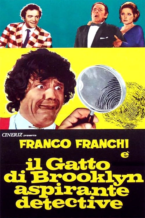 Movie poster for The Cat from Brooklyn Wants to Be a Detective (1973)