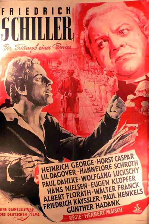 Movie poster for Friedrich Schiller – The Triumph of a Genius (1940)