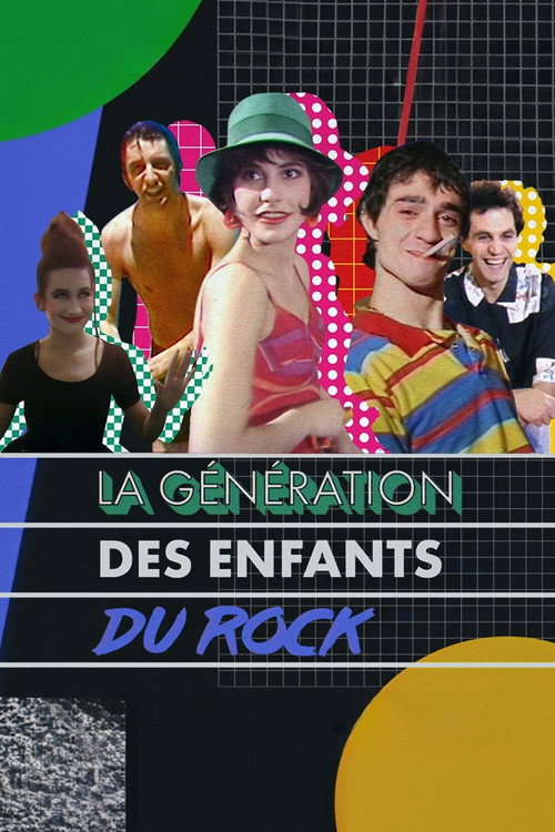 Movie poster for La Génération des Enfants du rock (2024)