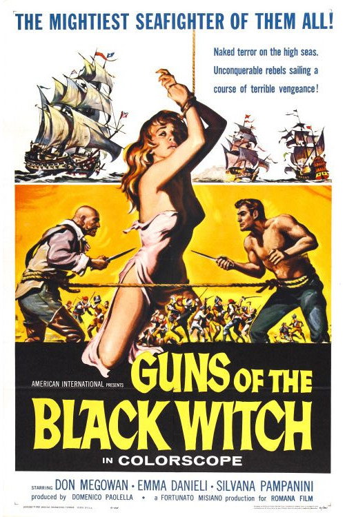 Movie poster for Guns of the Black Witch (1961)