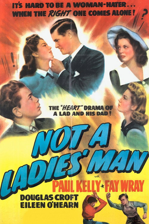 Movie poster for Not a Ladies' Man (1942)