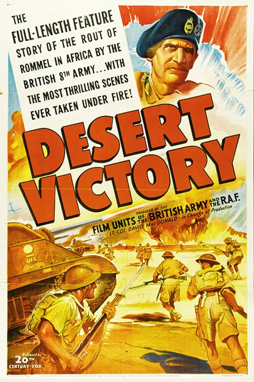 Movie poster for Desert Victory (1943)
