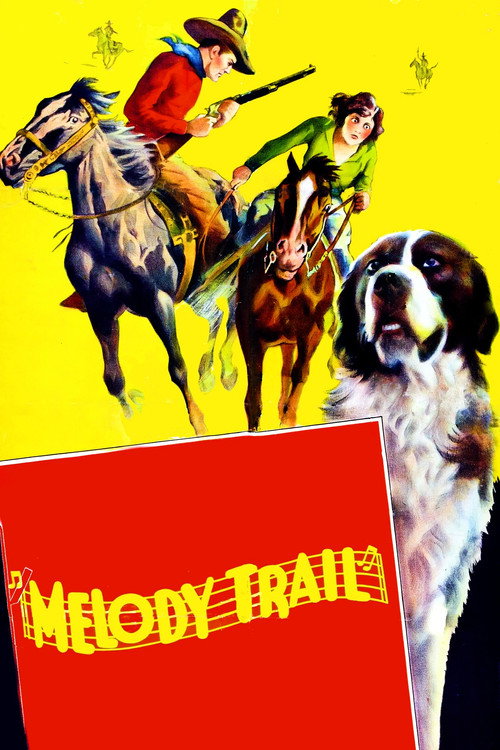 Movie poster for Melody Trail (1935)