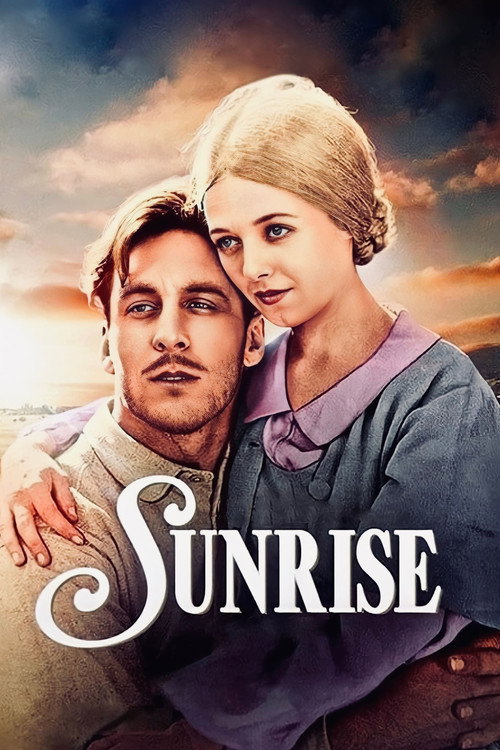 Movie poster for Sunrise: A Song of Two Humans (1927)