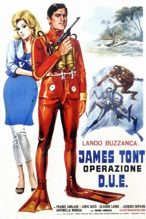 Movie poster for James Tont Operation T.W.O. (1966)
