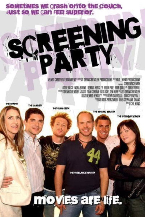 Movie poster for Screening Party (2008)