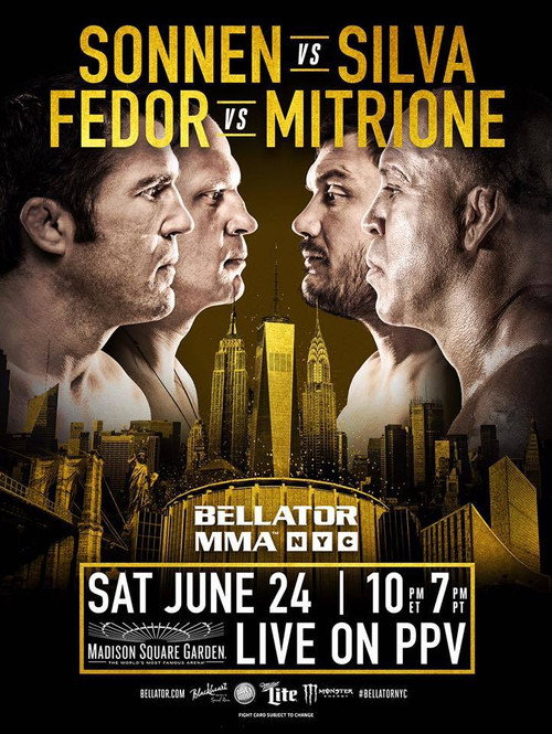 Movie poster for Bellator 180: Sonnen vs. Silva (2017)