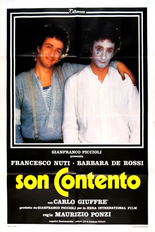 Movie poster for Son contento (1983)