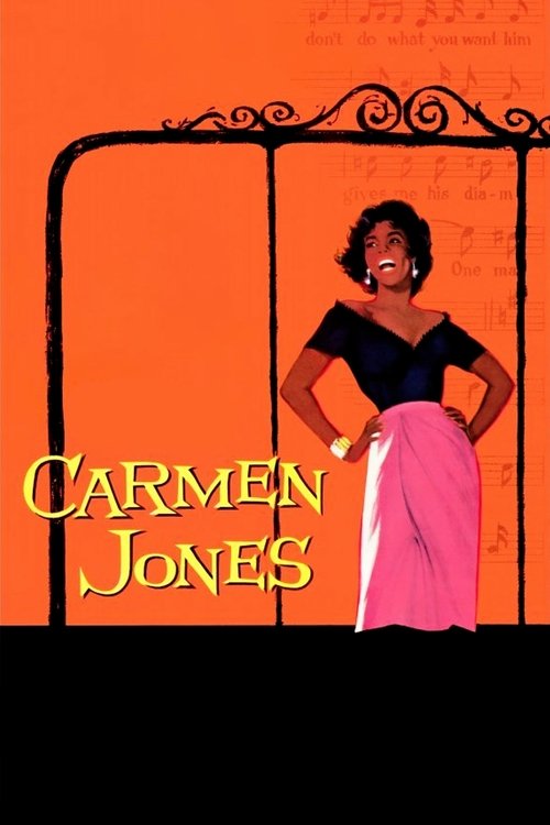 Movie poster for Carmen Jones (1954)