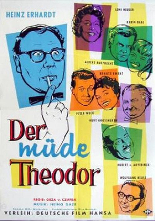Movie poster for Der müde Theodor (1957)