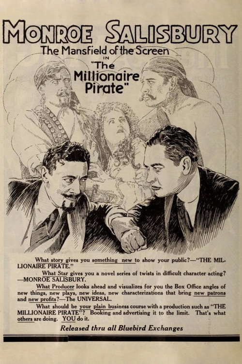 Movie poster for The Millionaire Pirate (1919)