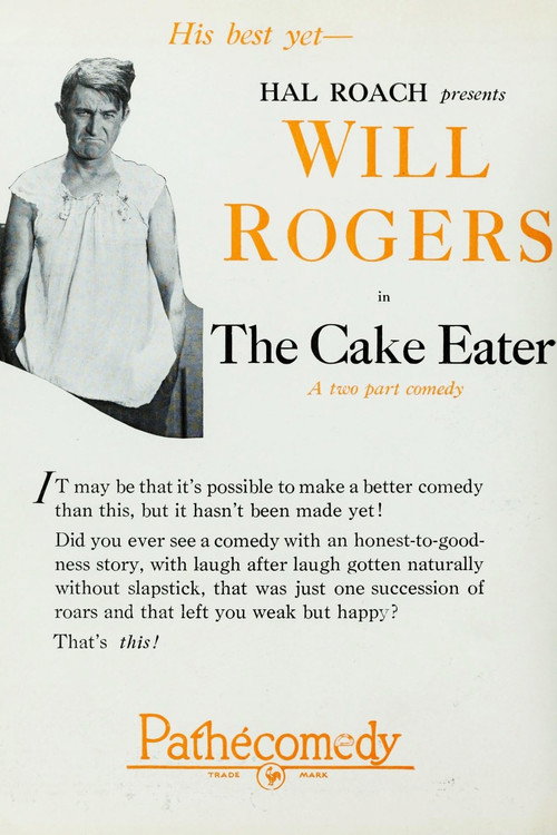 Movie poster for The Cake Eater (1924)