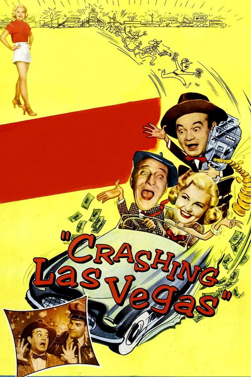 Movie poster for Crashing Las Vegas (1956)