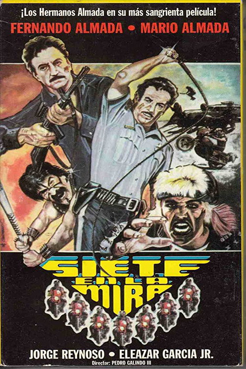 Movie poster for Siete En La Mira (1984)