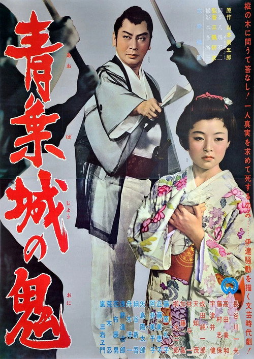 Movie poster for The Demon of Sendai's Castle (1962)