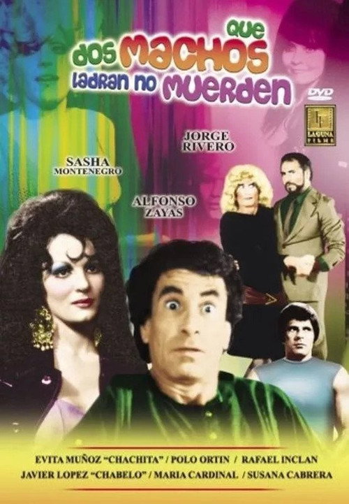 Movie poster for Dos machos que ladran no muerden (1988)