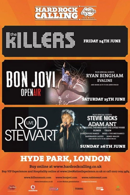 Movie poster for Hard Rock Calling 2011 (2011)