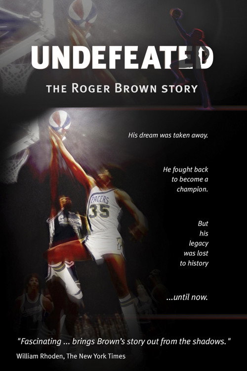 Movie poster for Undefeated: The Roger Brown Story (2013)