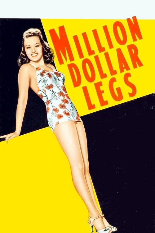 Movie poster for Million Dollar Legs (1939)