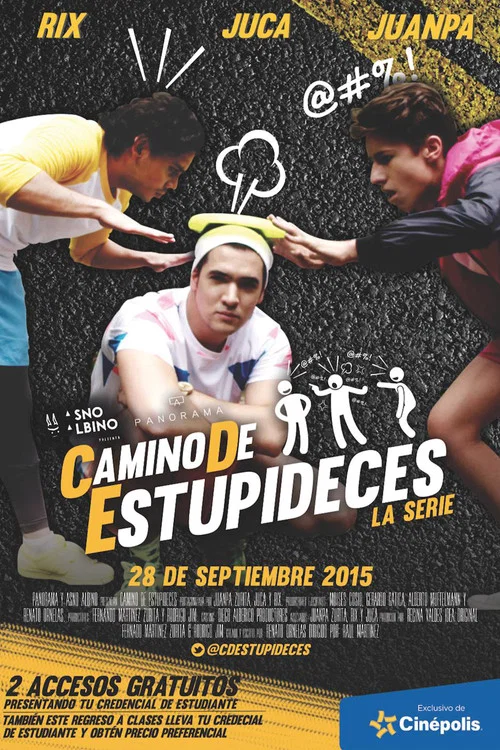 Movie poster for Camino de Estupideces (2015)