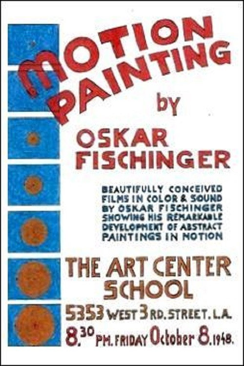 Movie poster for Motion Painting No. 1 (1947)