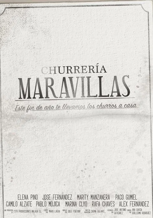 Movie poster for Churrería Maravillas (2026)