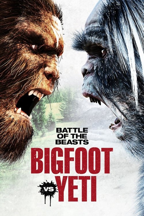 Movie poster for Battle of the Beasts: Bigfoot vs. Yeti (2022)