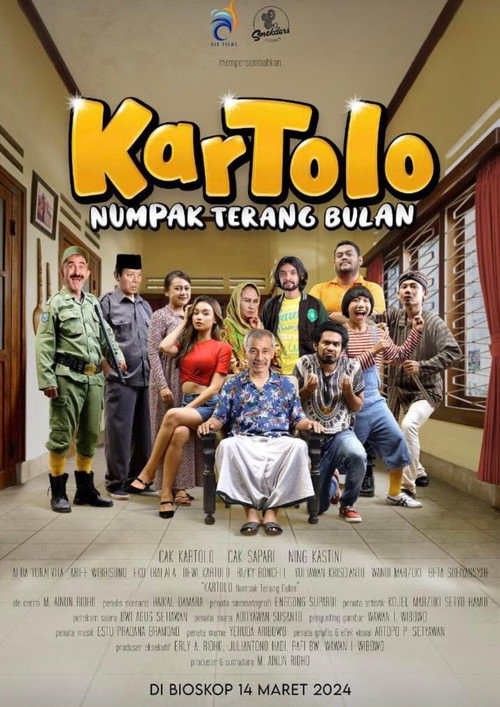 Movie poster for Kartolo Numpak Terang Bulan (2024)