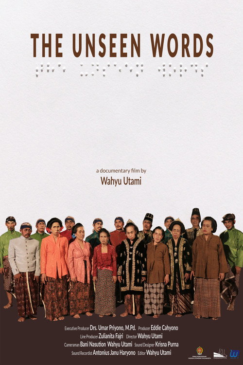 Movie poster for The Unseen Words (2017)