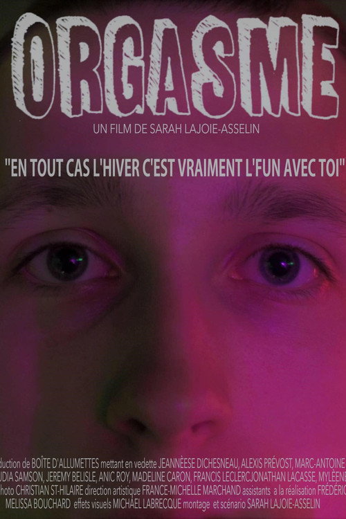 Movie poster for Orgasme