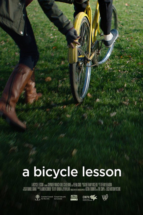 Movie poster for A Bicycle Lesson (2016)