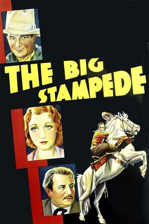 Movie poster for The Big Stampede (1932)