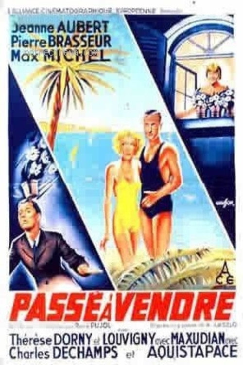 Movie poster for Passé à vendre (1936)