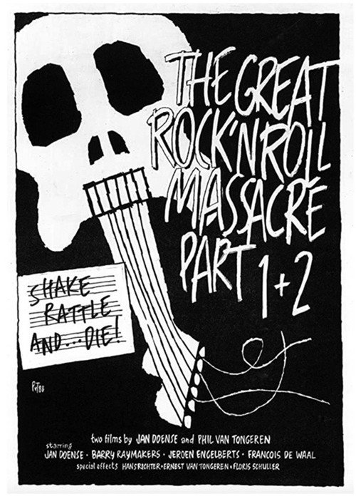 Movie poster for The Great Rock ‘N’ Roll Massacre Parts 1 + 2 (1988)