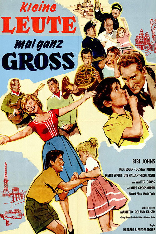Movie poster for Kleine Leute mal ganz groß (1958)