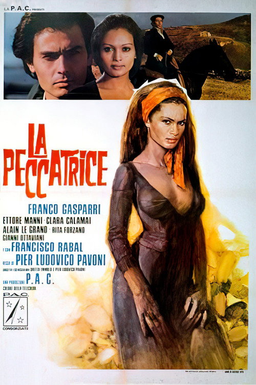 Movie poster for La peccatrice (1975)