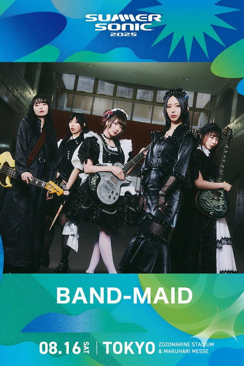 Movie poster for Band-Maid Live at Summer Sonic Tokyo 2025 (2025)