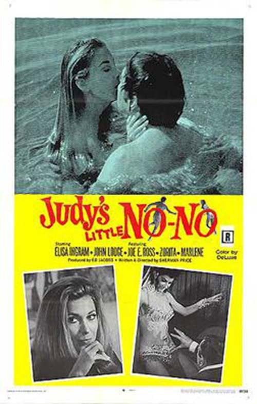 Movie poster for Judy's Little No-No (1969)