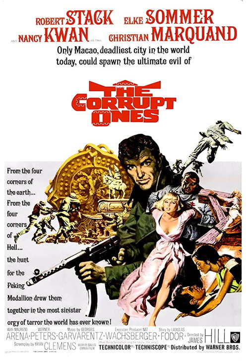 Movie poster for The Corrupt Ones (1967)